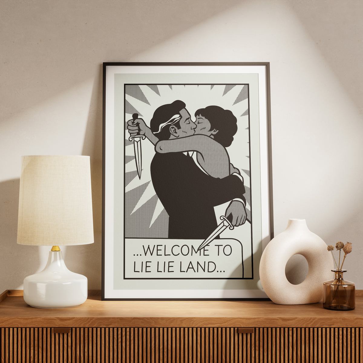 Lie Lie Land Print